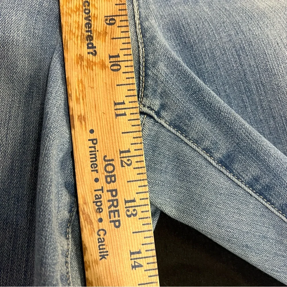 Fabulously Slimming by Chico's Women's Jeans Size 2.5 Short Straight Leg Stretch